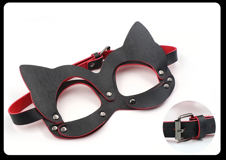 Mặt nạ BDSM Cáo da mềm tăng hưng phấn chơi đồ chơi tình dục