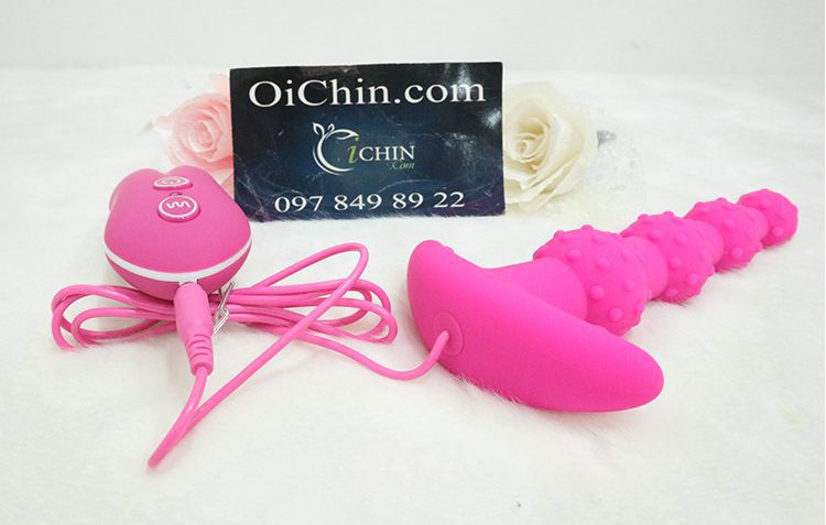 Đồ chơi hậu môn Anal Beads rung 10 chế độ cao cấp 3 màu