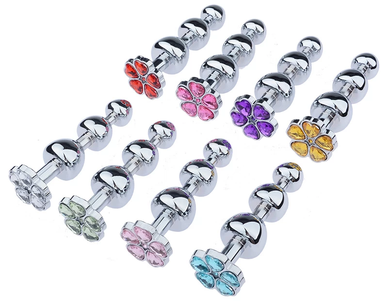 Đồ chơi hậu môn inox cherry bông hoa năm cánh an toàn không gỉ sét