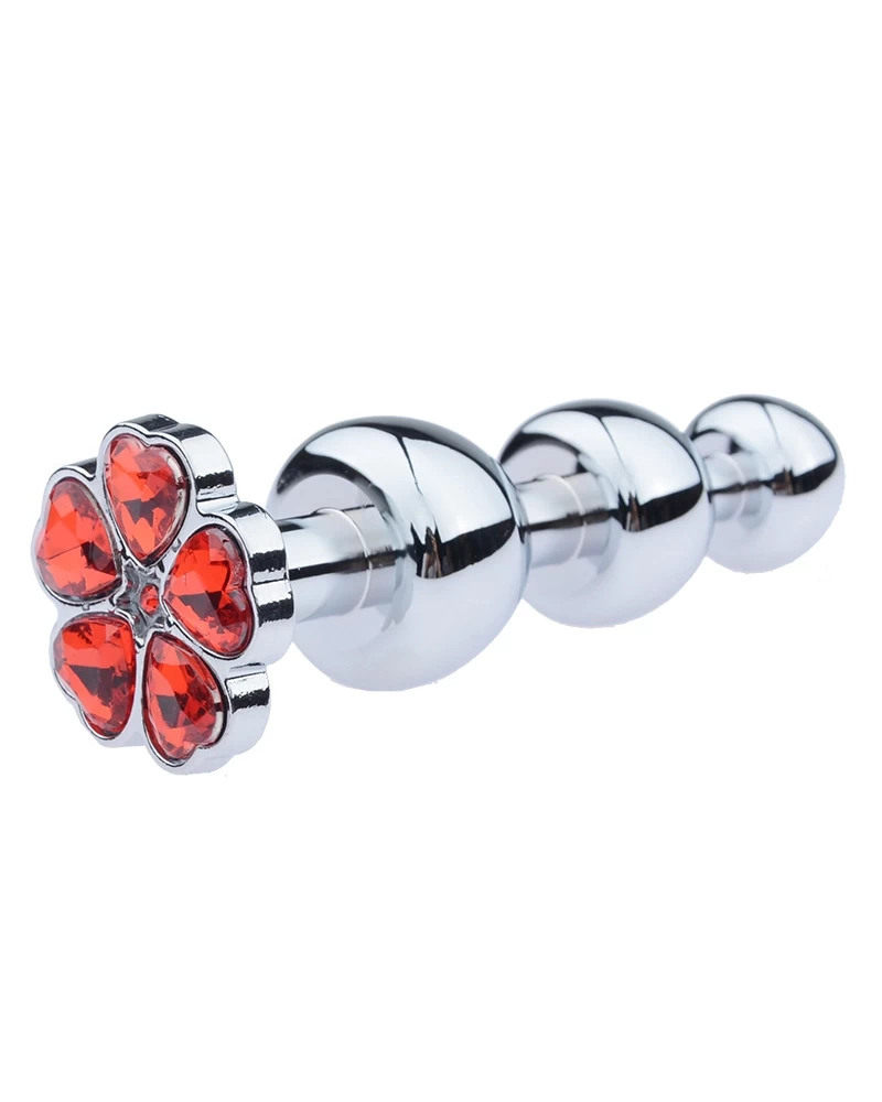 Đồ chơi hậu môn inox cherry bông hoa năm cánh an toàn không gỉ sét