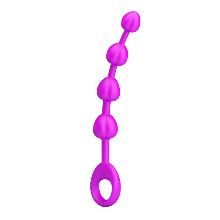 Đồ chơi hậu môn Pretty Love silicone siêu mềm dài tay cầm tiện lợi