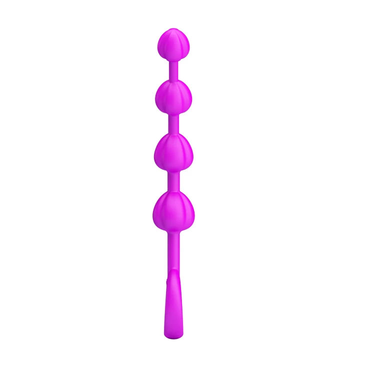 Đồ chơi hậu môn Pretty Love silicone siêu mềm dài tay cầm tiện lợi
