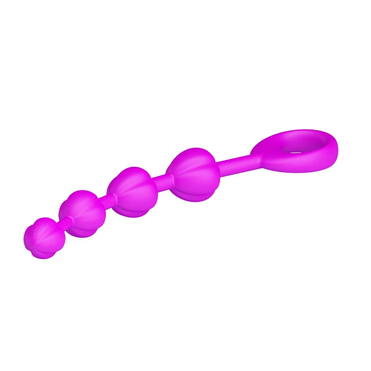 Đồ chơi hậu môn Pretty Love silicone siêu mềm dài tay cầm tiện lợi