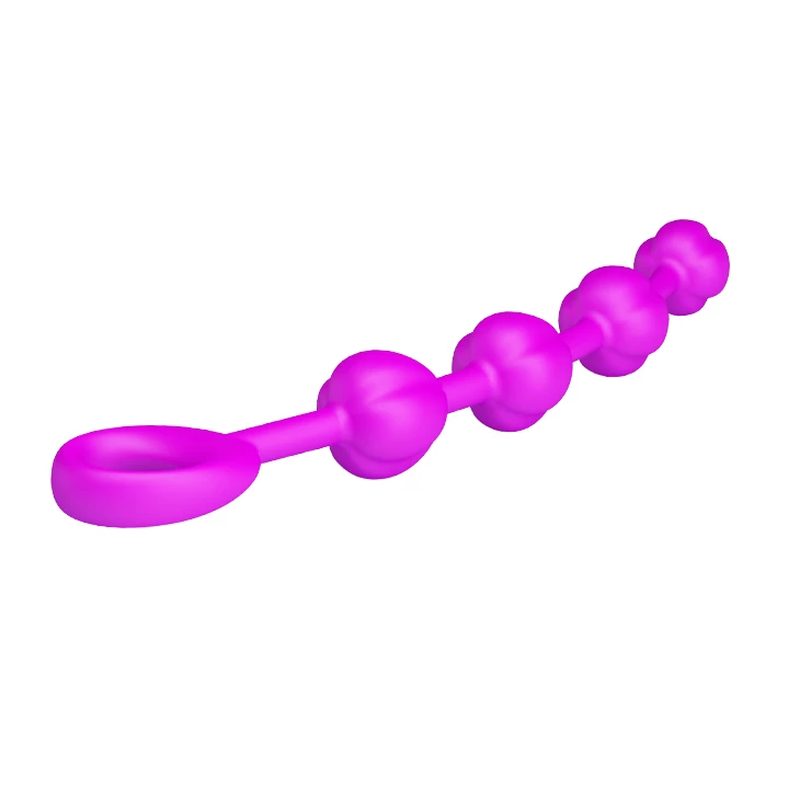 Đồ chơi hậu môn Pretty Love silicone siêu mềm dài tay cầm tiện lợi