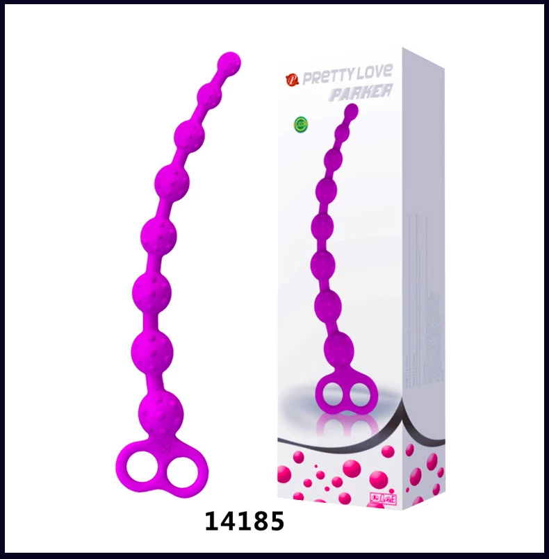 Đồ chơi hậu môn Pretty Love silicone siêu mềm dài tay cầm tiện lợi