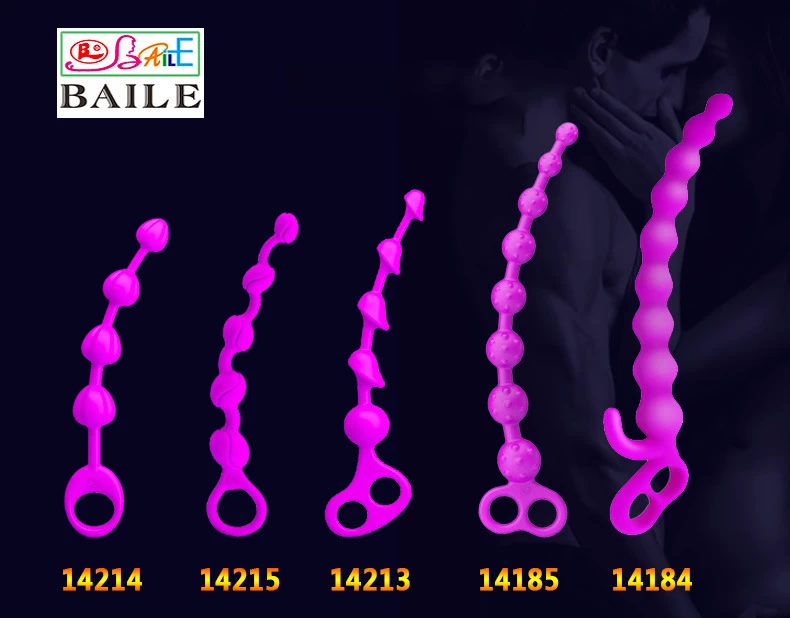 Đồ chơi hậu môn Pretty Love silicone siêu mềm dài tay cầm tiện lợi