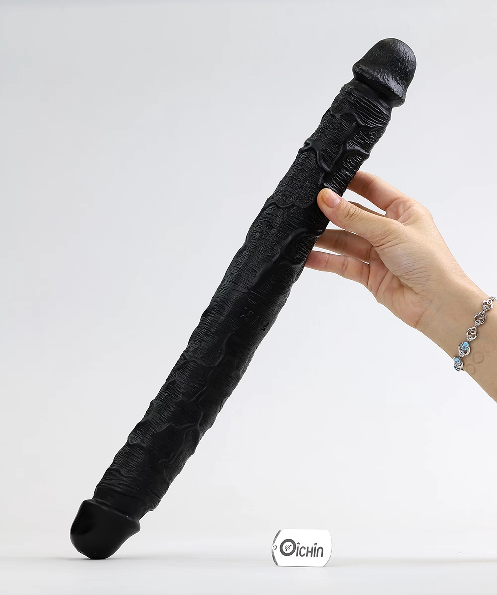 Dương vật giả 2 đầu kích thích mạnh hàng khủng PVC an toàn Dương vật giả 2 đầu kích thích mạnh hàng khủng PVC an toàn