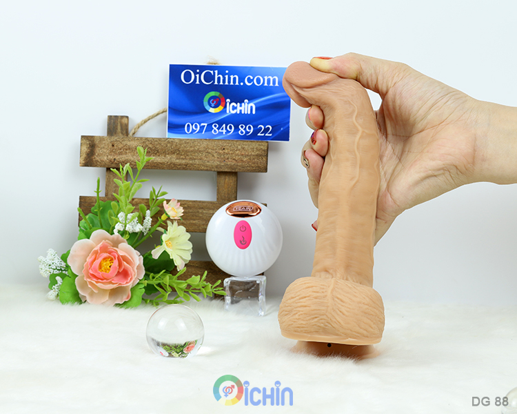Dương vật giả rung thụt YEAIN G Point tỏa nhiệt điều khiển từ xa