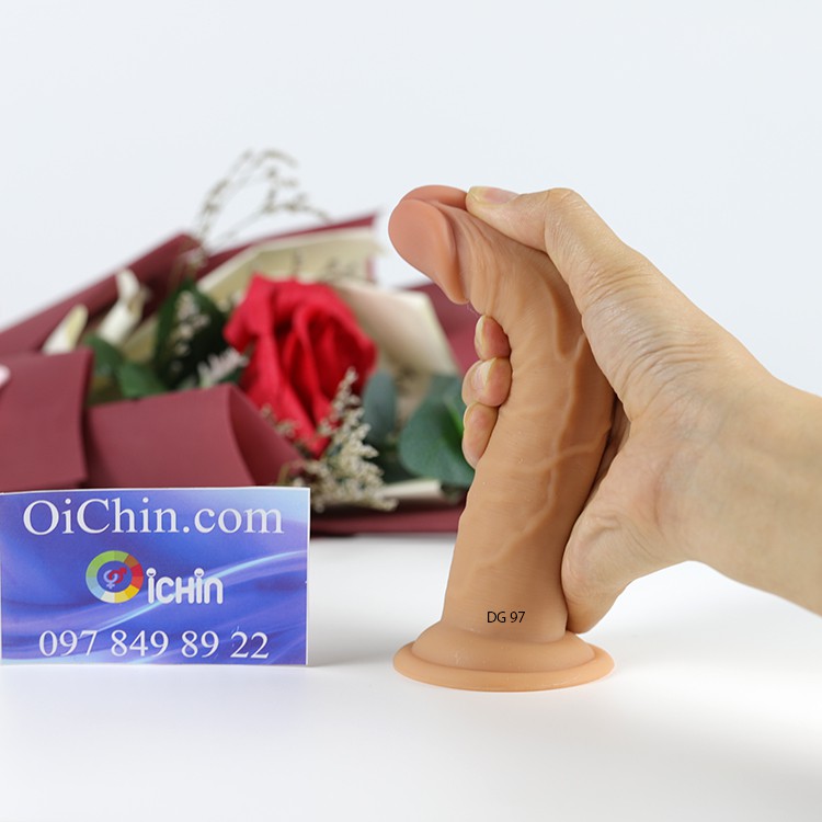 Dương vật giả hít tường size nhỏ cho nữ lần đầu dùng