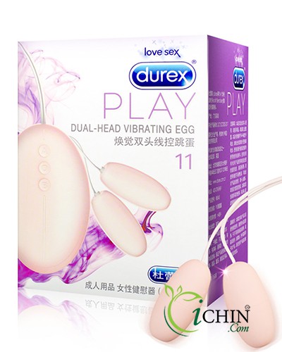 Trứng rung Durex Play Dual 2 đầu 12 chế độ mạnh mẽ pin AAA dễ dùng