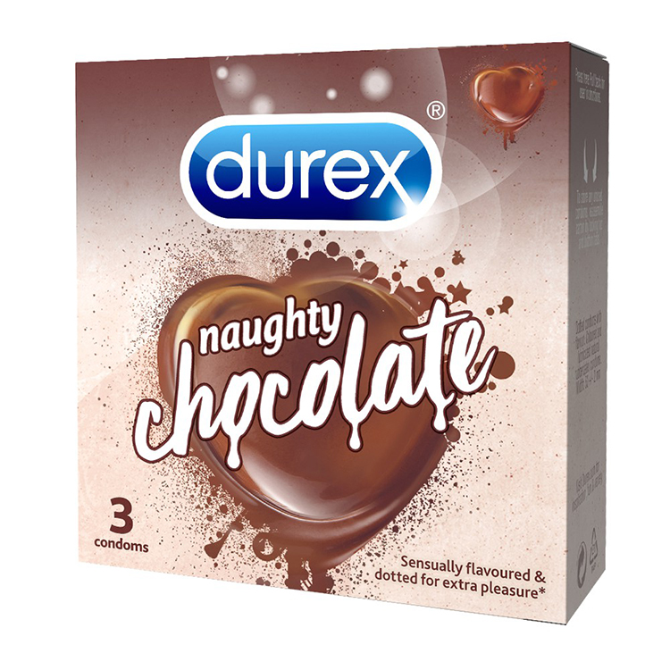 Bao cao su Durex Chocolate Strawberry mùi thơm ngọt ngào mềm mượt