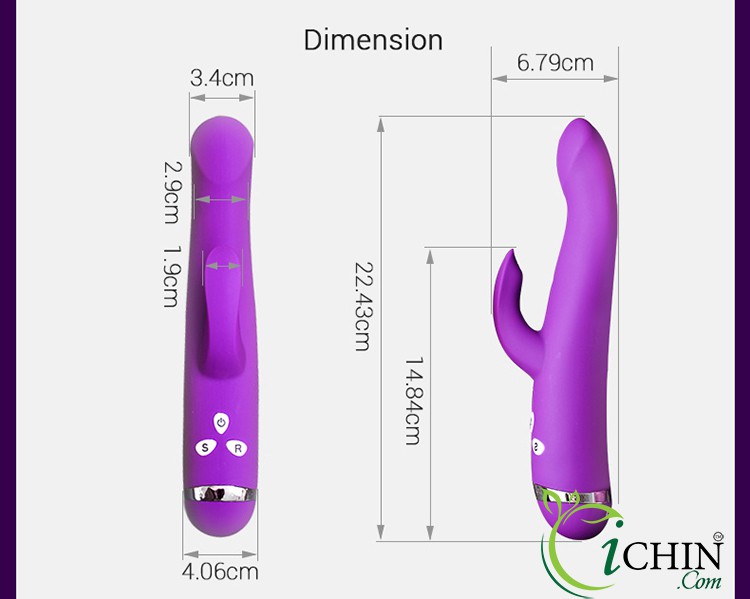 Durex R-vibe tỏa nhiệt rung 2 đầu 12 chế độ cao cấp mềm mịn