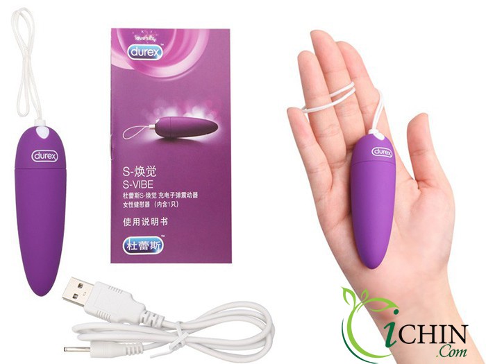 Trứng rung Durex S Vibe pin sạc mạnh không thấm nước