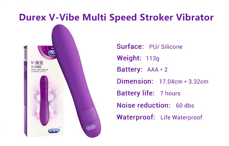 Trứng rung mini Durex S-Vibe 5 chế độ silicon mềm mịn cao cấp