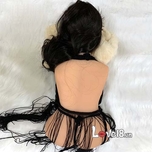 Búp bê bán thân silicone không chân tay 3 vòng như thật