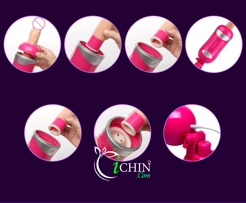 EasyLove HighTech dương vật giả gắn tường 10 chế độ thụt xoay