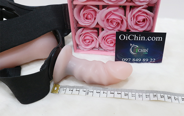 FEMALE HARNESS dương vật giả đôi đầu cho Les massage cực sướng