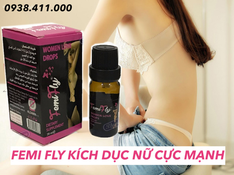 Thuốc kích dục nữ Femi Fly Women Love Drops tăng ham muốn nữ chính hãng mạnh Thuốc kích dục nữ Femi Fly Women Love Drops tăng ham muốn nữ chính hãng mạnh