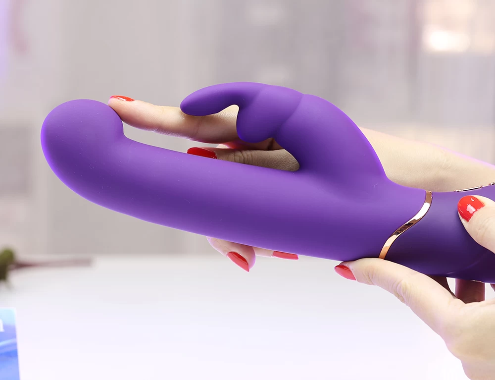 Vibrator thỏ Lovehoney Fifty Shades Greedy Girl silicon cao cấp rung Vibrator thỏ Lovehoney Fifty Shades Greedy Girl silicon cao cấp rung