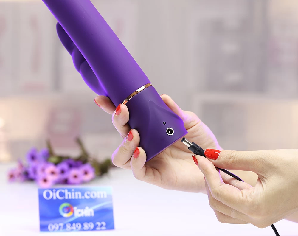 Vibrator thỏ Lovehoney Fifty Shades Greedy Girl silicon cao cấp rung Vibrator thỏ Lovehoney Fifty Shades Greedy Girl silicon cao cấp rung