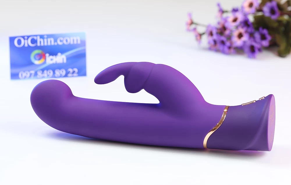 Vibrator thỏ Lovehoney Fifty Shades Greedy Girl silicon cao cấp rung Vibrator thỏ Lovehoney Fifty Shades Greedy Girl silicon cao cấp rung