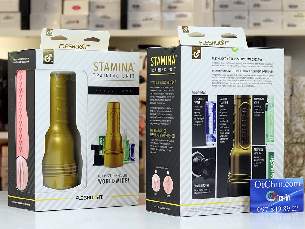 Fleshlight Stamina cao cấp Vip USA trải nghiệm cực khoái mãnh liệt
