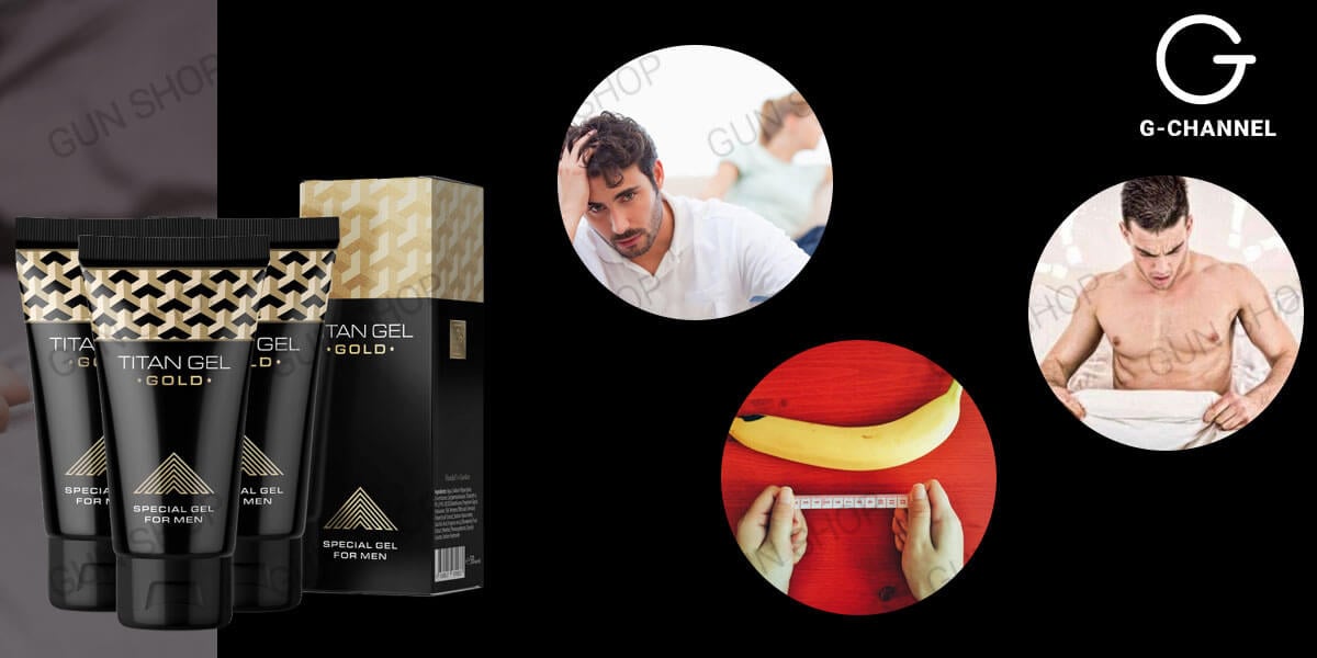 Gel bôi trơn Titan Gold tăng kích thước dương vật dài dày cao cấp 50ml Gel bôi trơn Titan Gold tăng kích thước dương vật dài dày cao cấp 50ml