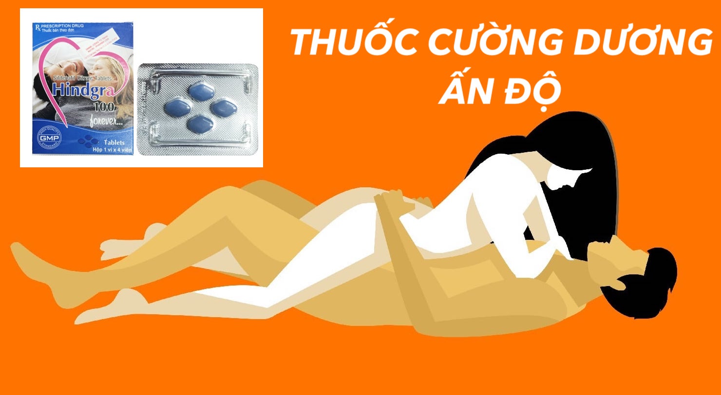 Thuốc Hindgra 100mg Ấn Độ tăng sinh lý cường dương hiệu quả