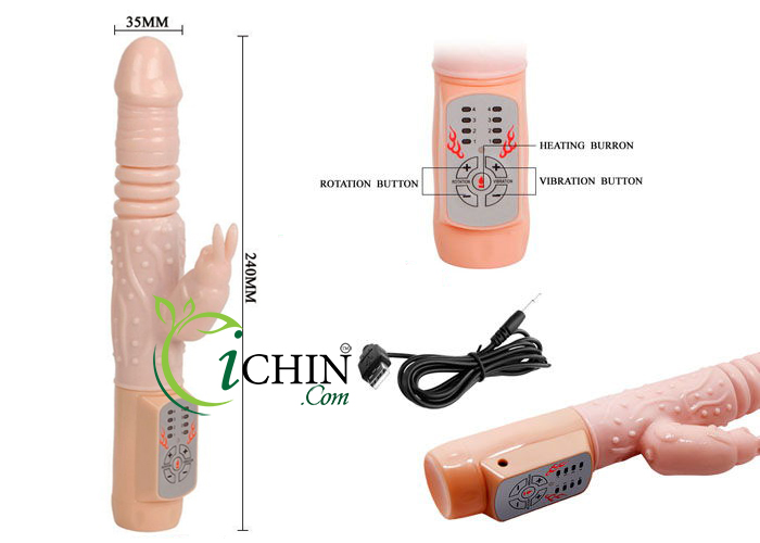 Lybaile Hot Bunny Rung Xoay Thụt Tỏa Nhiệt Size Nhỏ Cho Nữ Lybaile Hot Bunny Rung Xoay Thụt Tỏa Nhiệt Size Nhỏ Cho Nữ