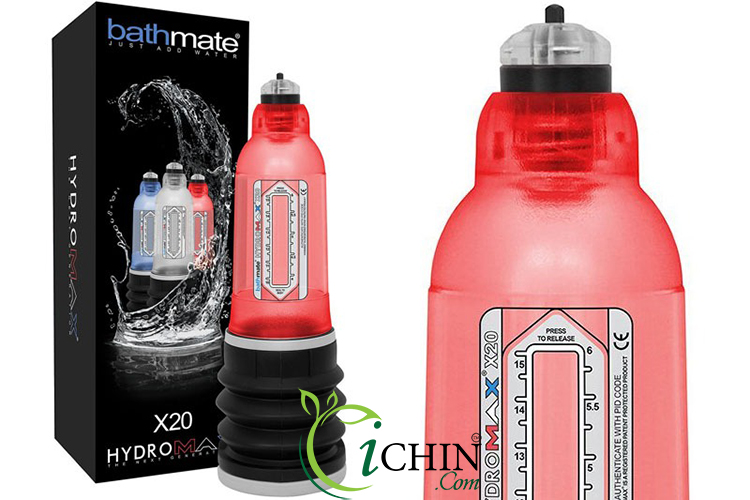 Hydromax X20 bơm hút nước tăng kích thước dương vật UK
