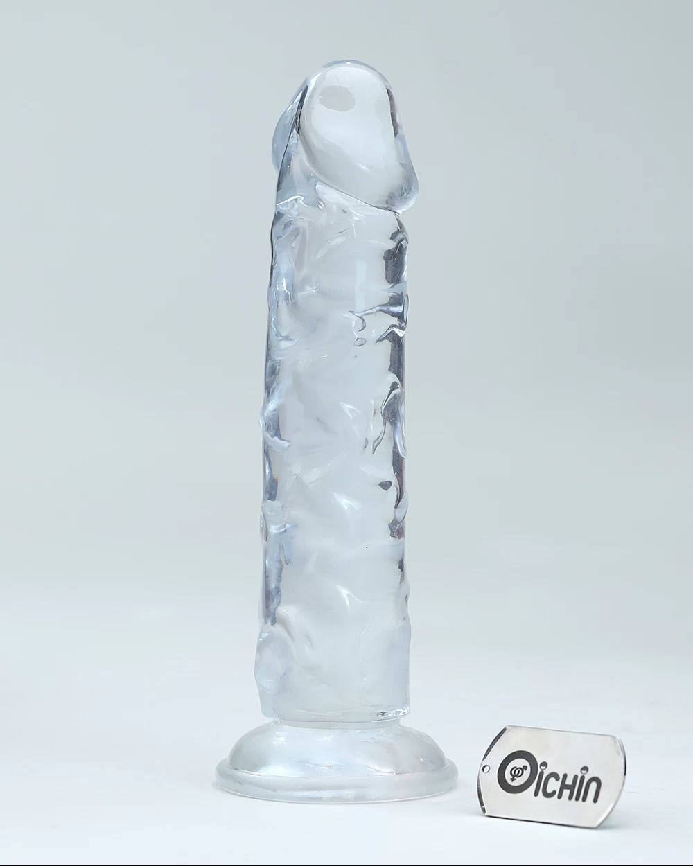 Dương vật giả Jeusn G-Spot Dildos silicone trong suốt gắn tường Dương vật giả Jeusn G-Spot Dildos silicone trong suốt gắn tường