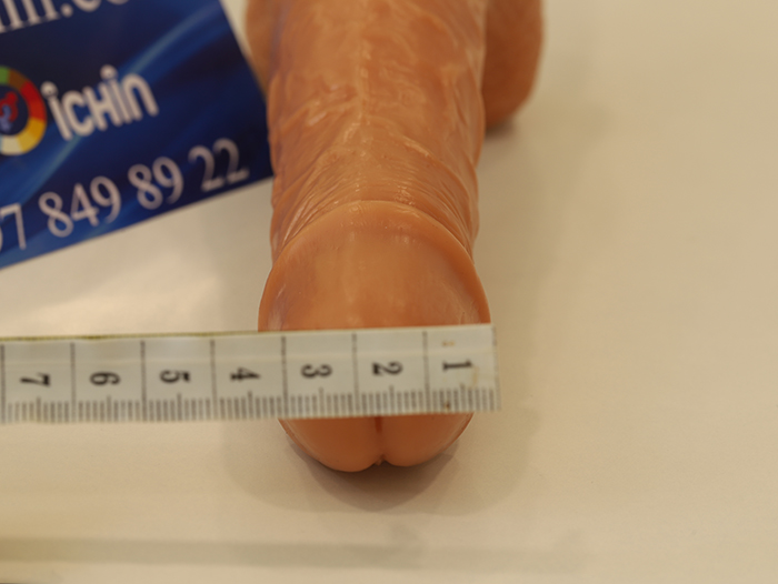 JEUSN dương vật giả cầm tay rung thụt tỏa nhiệt mềm mại cao cấp silicone