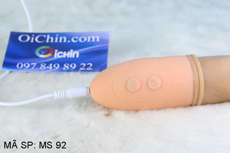 Ngón tay rung JIUAI tỏa nhiệt nóng như thật sạc USB tiện lợi