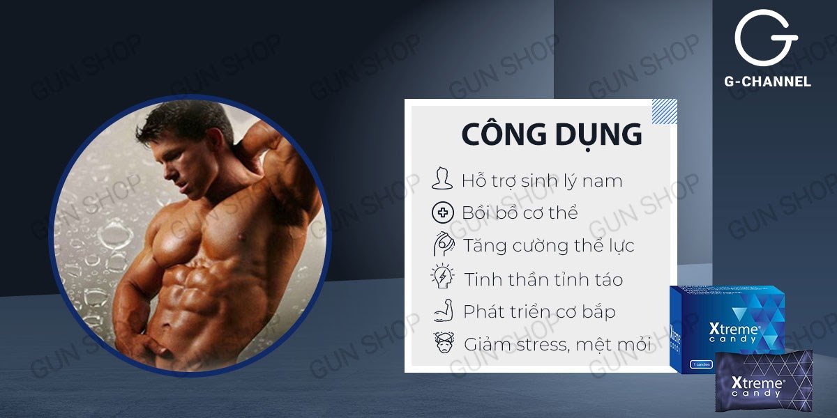 Kẹo nhân sâm Xtreme tăng cường sinh lý nam viên ngậm tiện lợi dễ dùng Kẹo nhân sâm Xtreme tăng cường sinh lý nam viên ngậm tiện lợi dễ dùng
