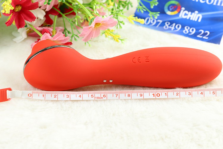 Kistoy Elizabeth massage rung 2 đầu hút thổi 30 chế độ cao cấp