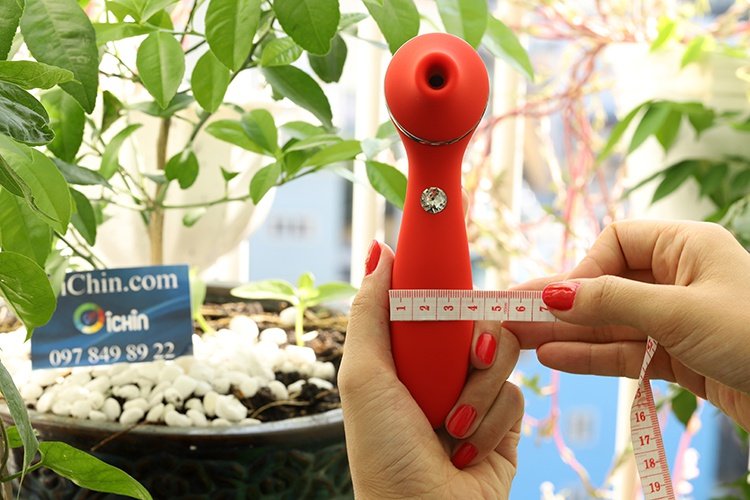 Kistoy Elizabeth massage rung 2 đầu hút thổi 30 chế độ cao cấp