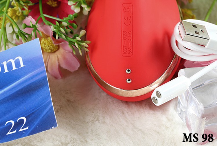 Máy massage Kistoy TINA 2 đầu rung tỏa nhiệt hút chống nước Máy massage Kistoy TINA 2 đầu rung tỏa nhiệt hút chống nước