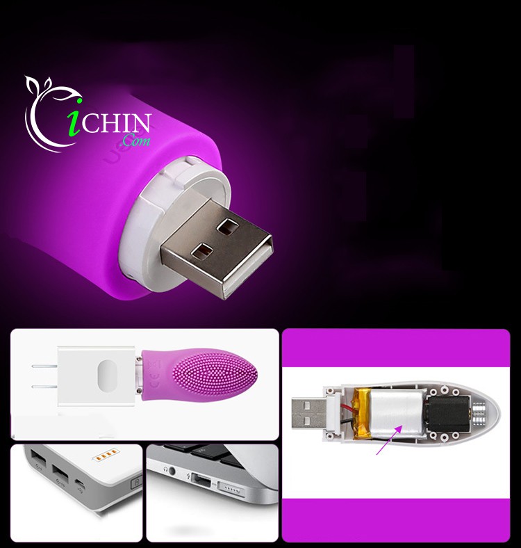 Leten Brush lưỡi mềm cao cấp điều khiển từ xa pin sạc dễ dùng
