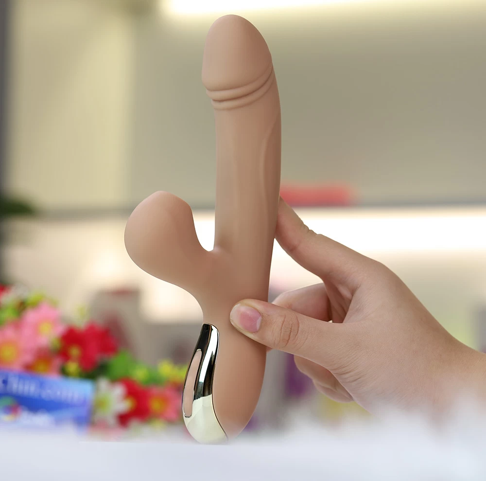 Leten Dream Vibrator rung thụt liếm lưỡi mềm mịn uốn cong cao cấp
