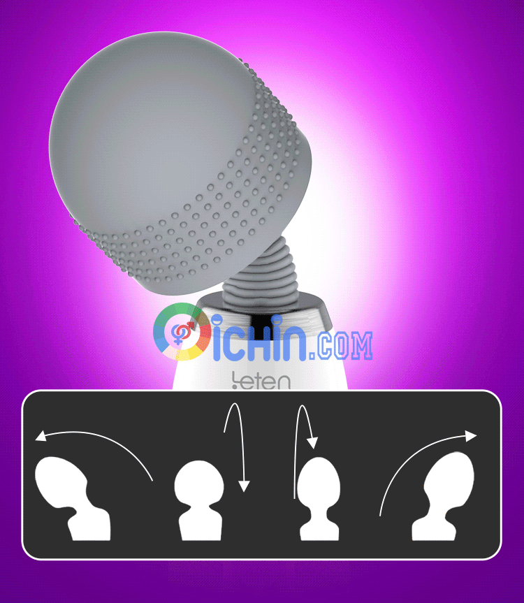 Leten Lighting AV Stick 10 chế độ rung tỏa nhiệt pin sạc cao cấp