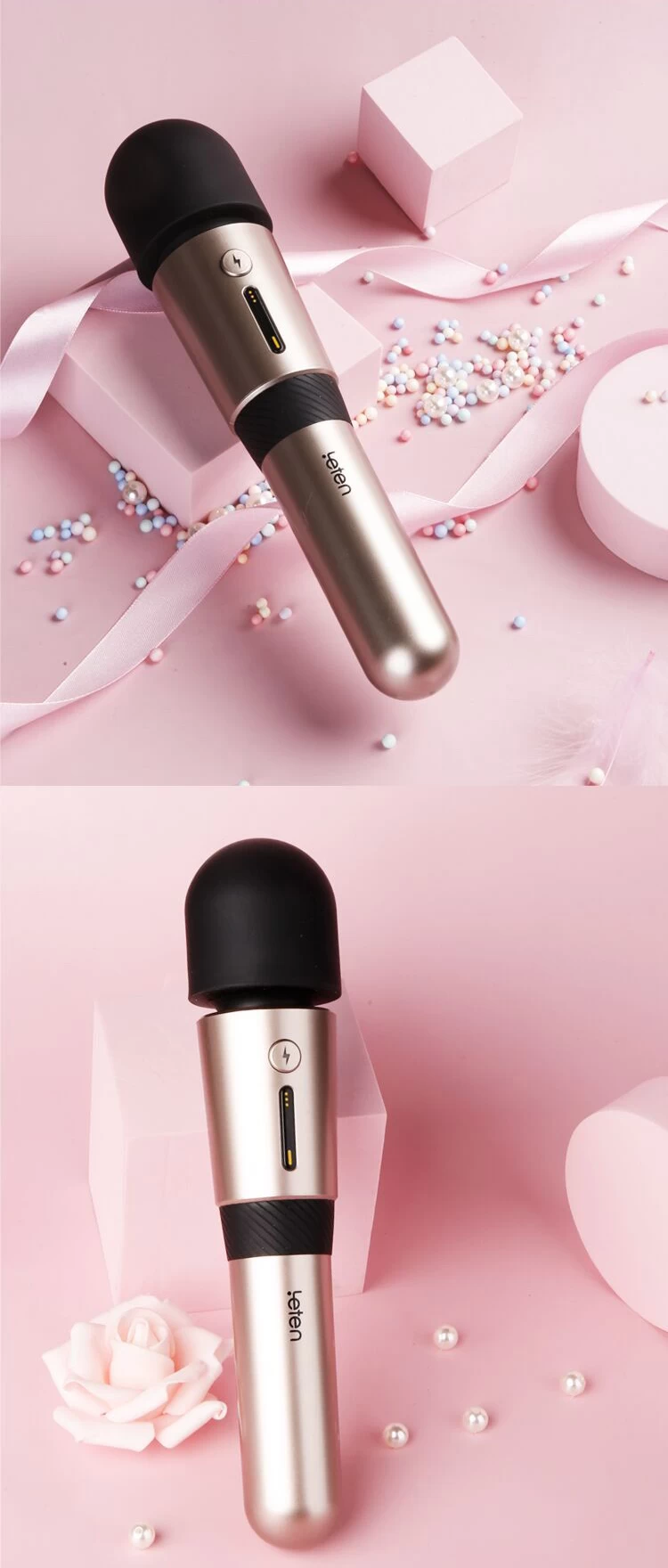 Leten Lightning AV Stick Version 3 chày rung sạc pin mạnh Leten Lightning AV Stick Version 3 chày rung sạc pin mạnh