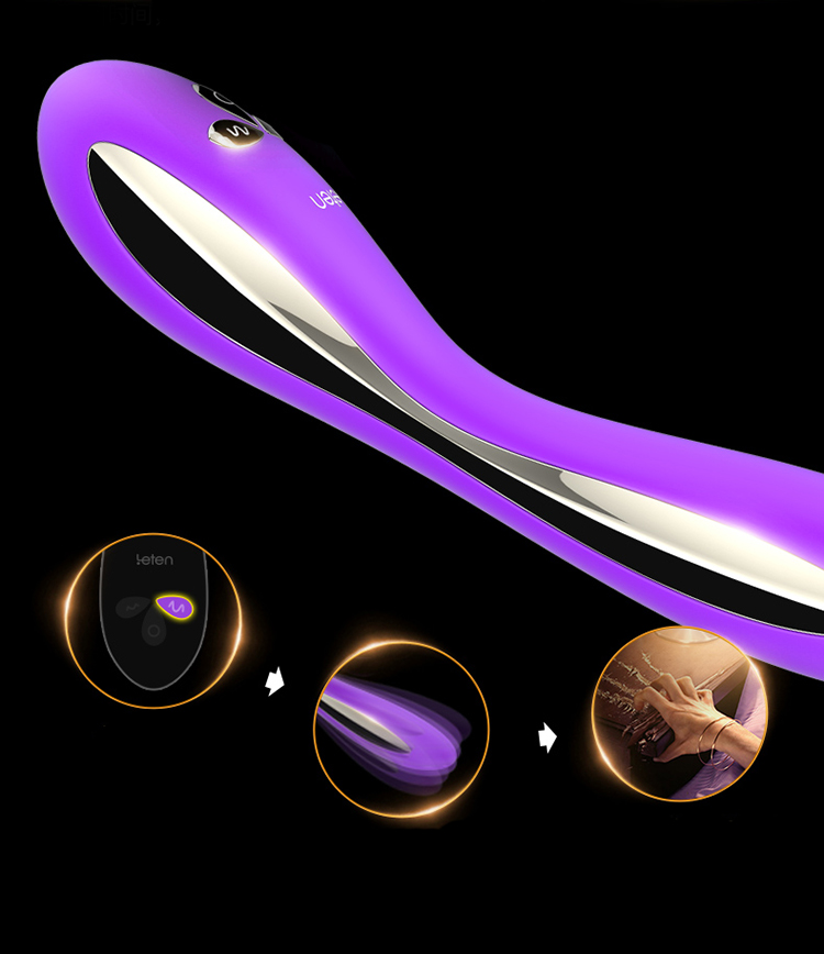 Leten ELIZA máy rung không nhánh phụ ABS silicone cao cấp dễ vệ sinh