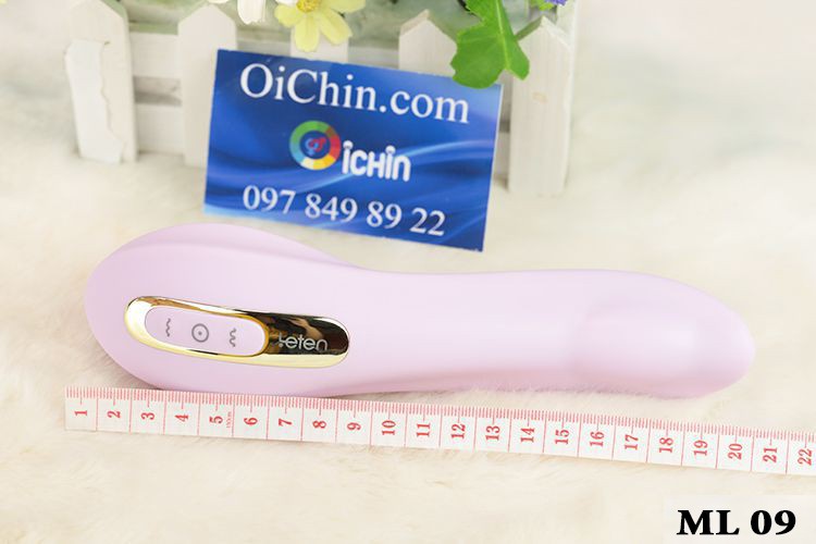 Leten Sucking Vibrator rung lắc 2 đầu tỏa nhiệt chống nước pin sạc