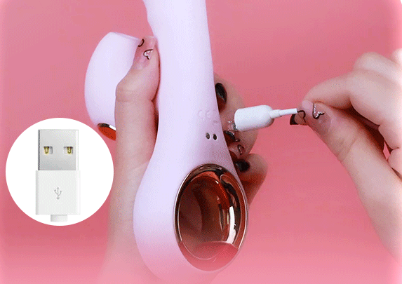 Leten Sucking Vibrator Photon rung liếm tỏa nhiệt pin sạc cao cấp