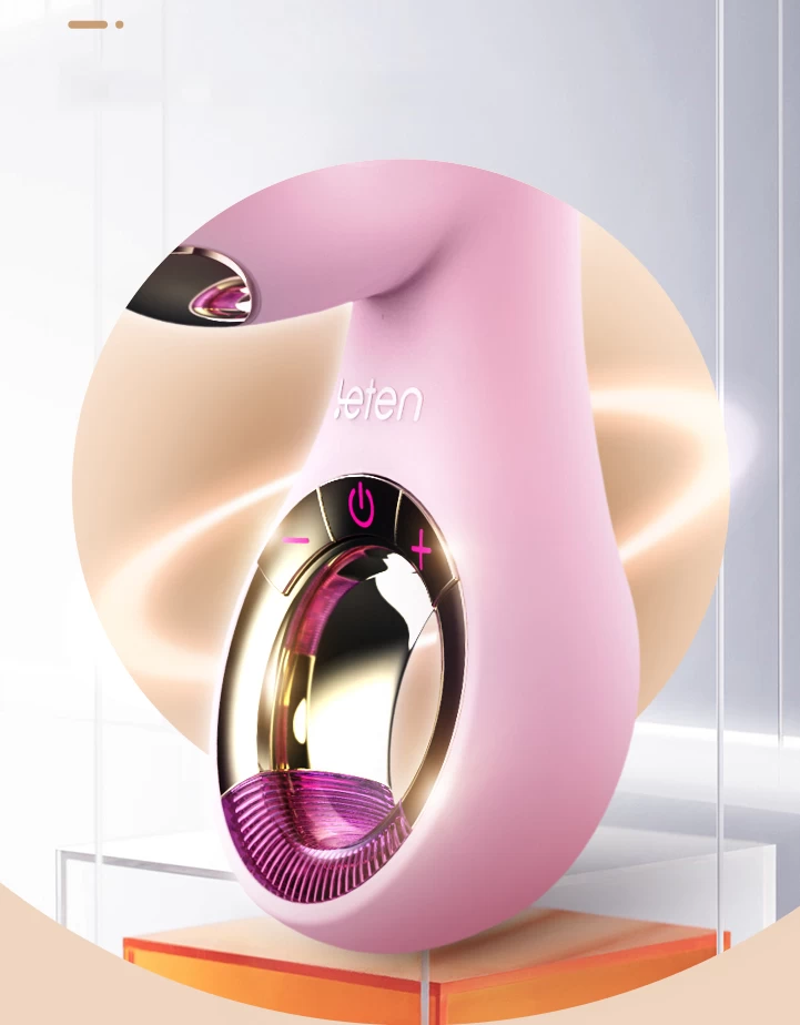Leten Sucking Vibrator Photon rung liếm tỏa nhiệt pin sạc cao cấp