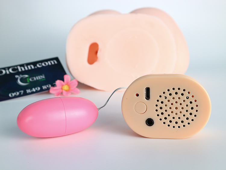 Búp bê Nhật Bản cao cấp rung rên âm đạo hậu môn đôi