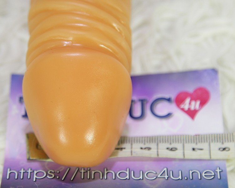 Loveaider CANNON dương vật giả rung 7 chế độ silicone cao cấp rỗng ruột