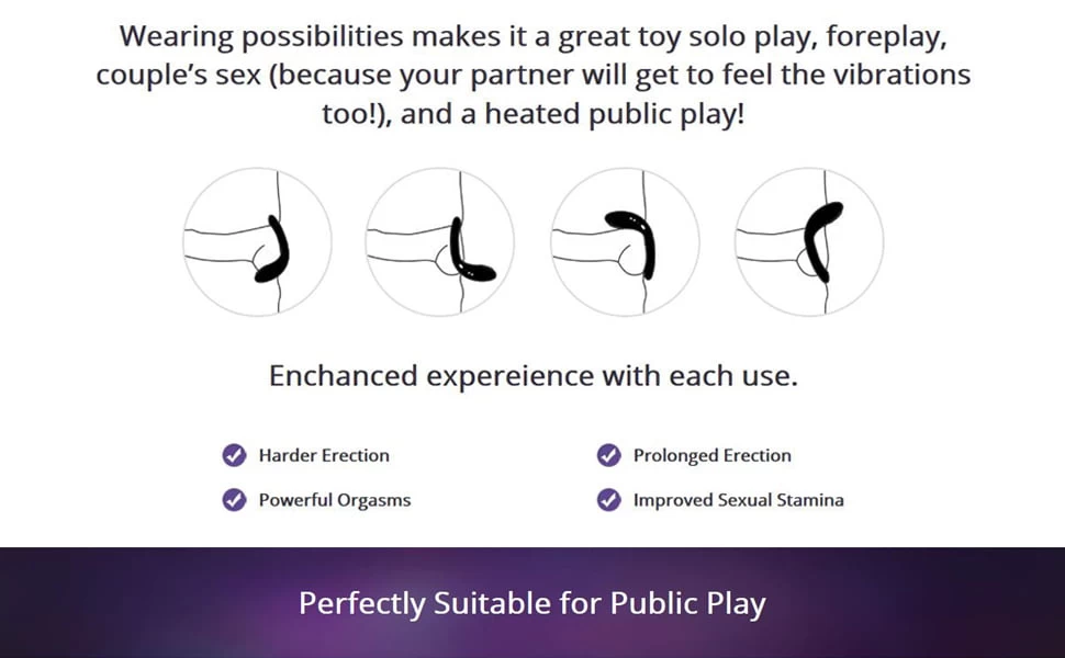 Lovense Diamo điều khiển từ xa qua điện thoại silicon mềm mại