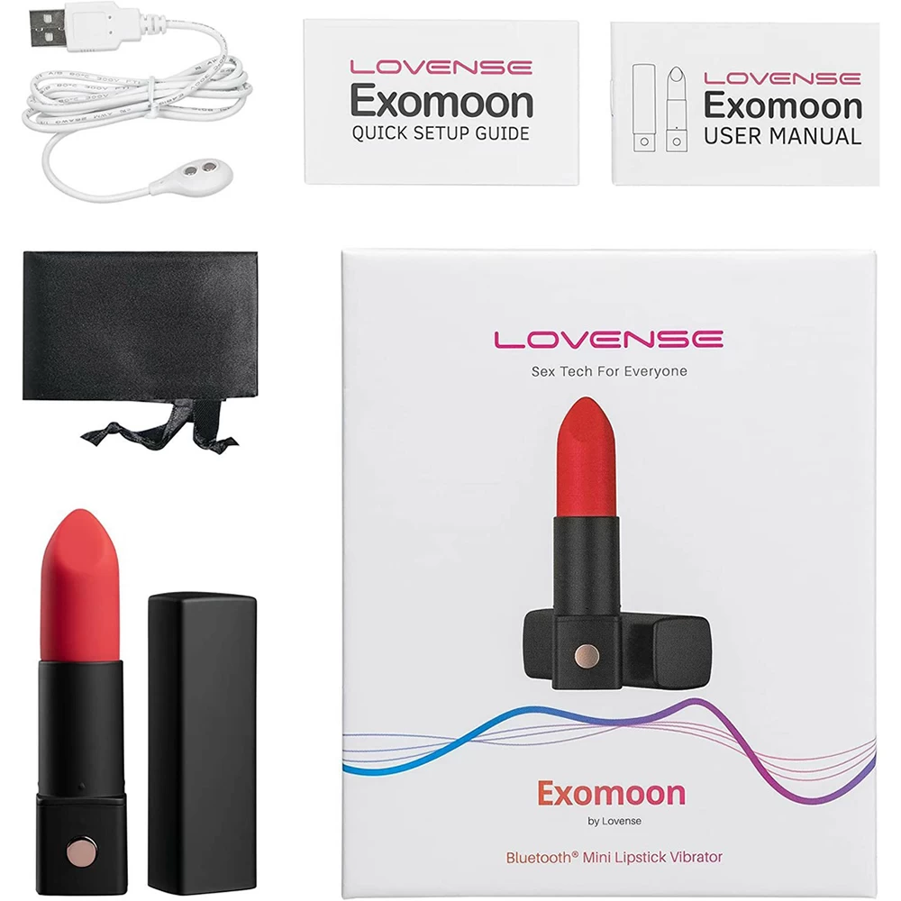 Lovense Exomoon Bluetooth rung điều khiển từ xa pin sạc tiện lợi