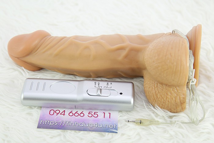 Lovetoy Real Extreme 5cm dương vật giả gắn tường có rung hàng khủng